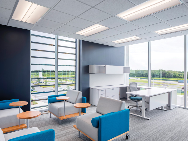 AT3 enhances private office space.